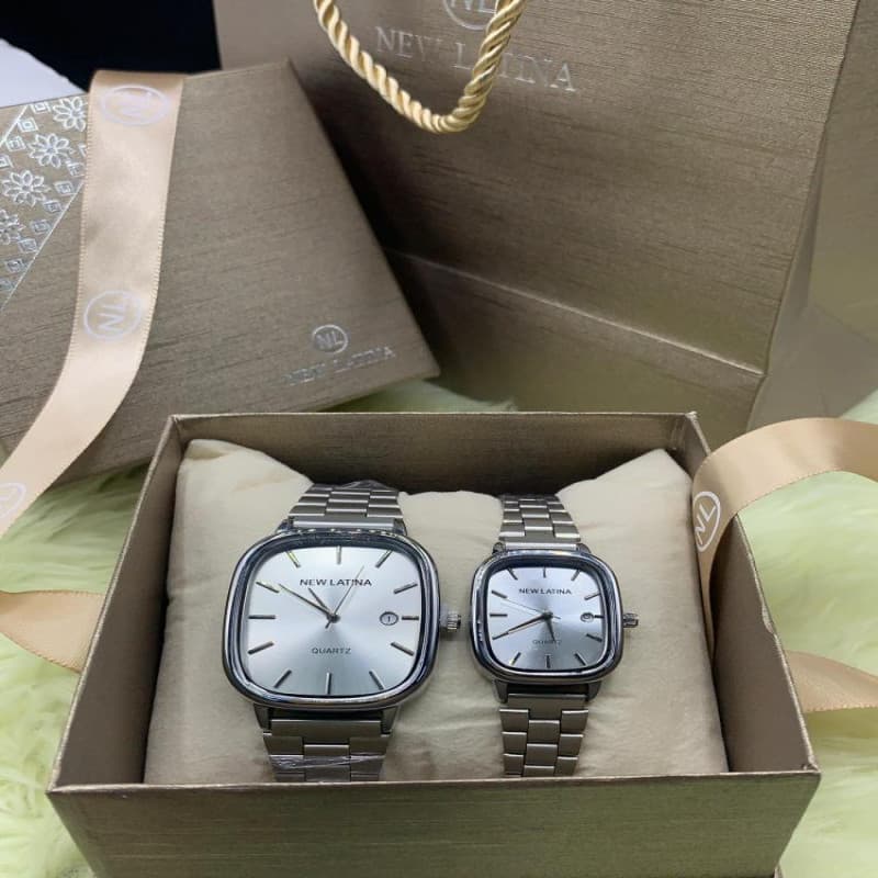 طقم ساعات زوجين نيو لاتينا 940036