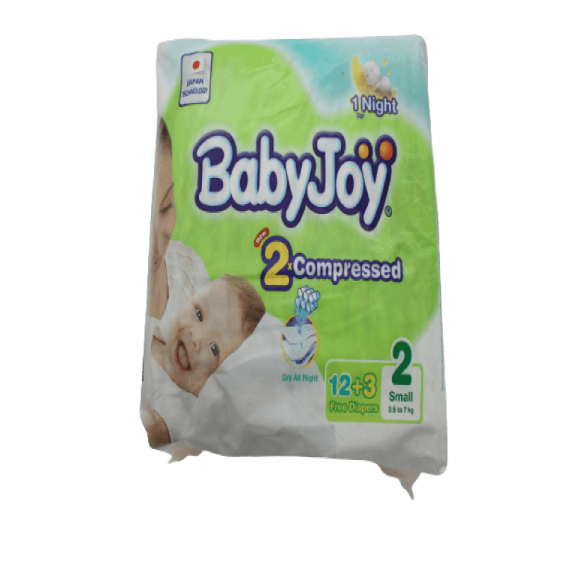 حفائض بيبي جوي رقم 2 * 8 * 15 حفاض