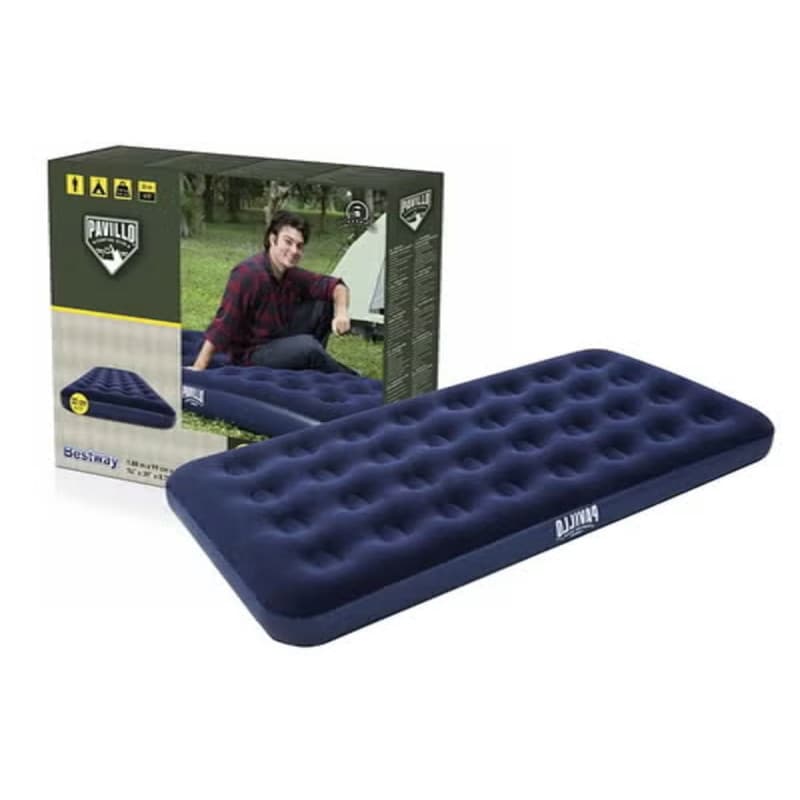 مرتبة نوم مخمل 203X152X22 سم -26-67003 أزرق